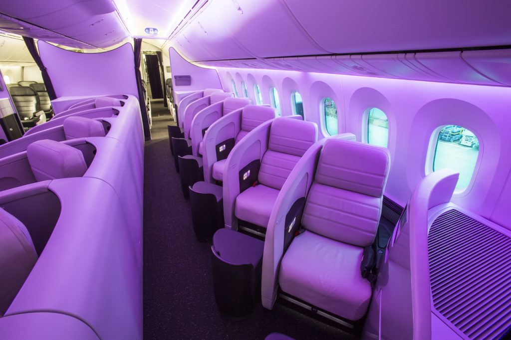 Air New Zealand : découvrez l'aménagement du Boeing 787-9 ...