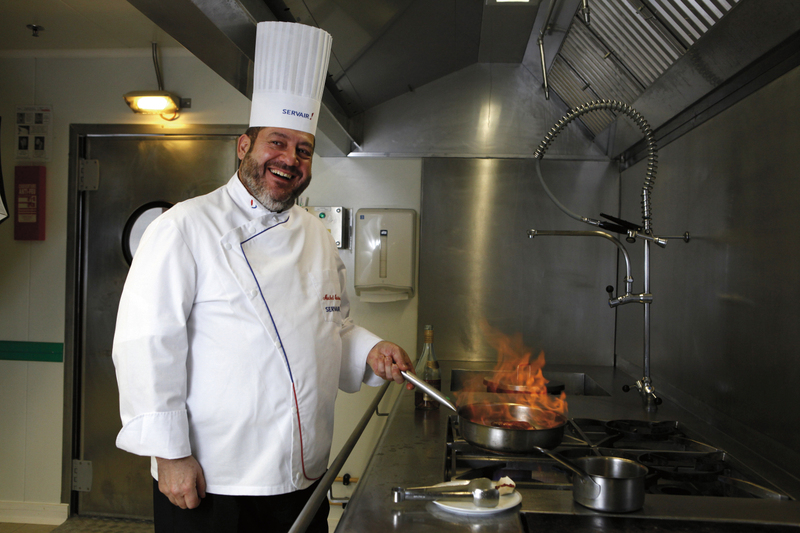 Michel Quissac, Corporate Chef et membre du Studio Culinaire Servair