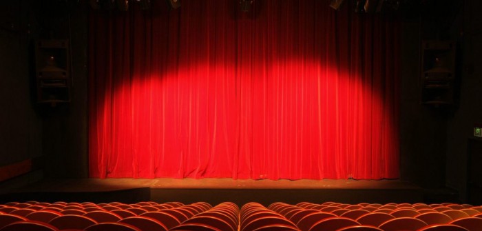 rideau, meubles, intérieur, Rideau de théâtre, rouge, Théâtre, Centre des arts de la scène, mur, pièce