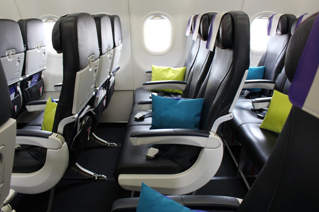 meubles, Cabine d’avion, intérieur, passager