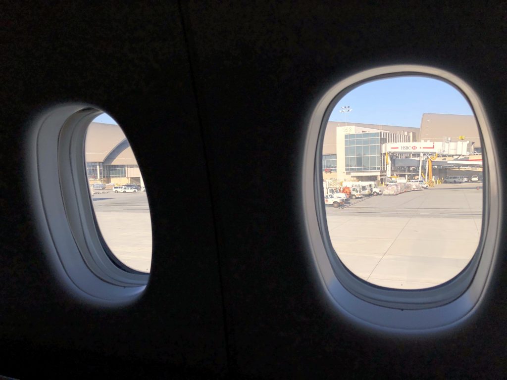 bâtiment, fenêtre, avion, plein air