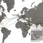 Etihad Cargo B777F Route Map