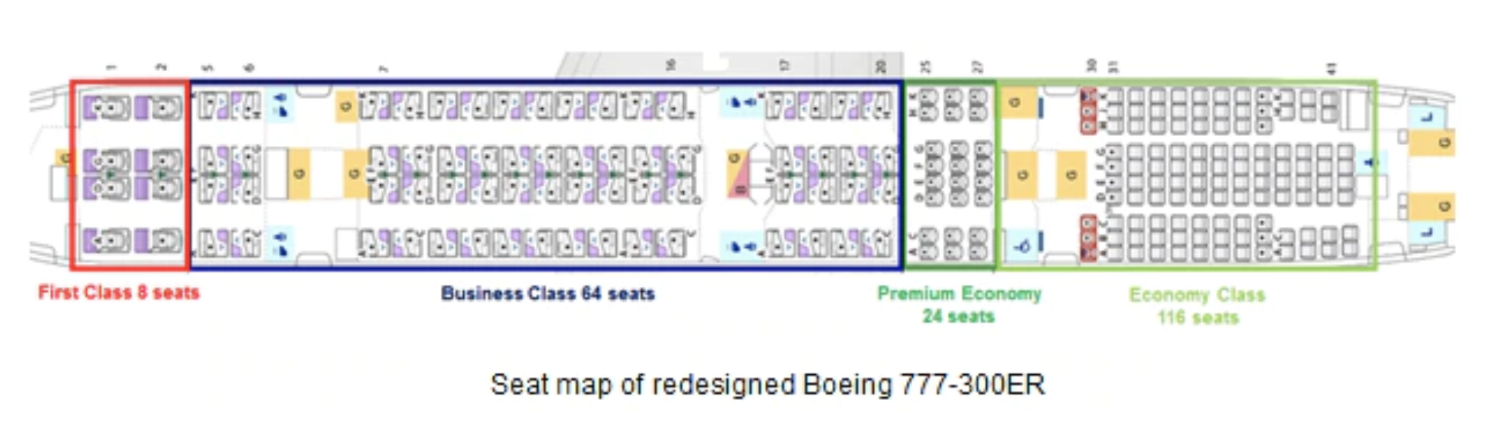 Qatar boeing 777 seat map