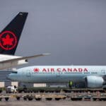 FILE PHOTO: Airplanes at Toronto Pearson airport