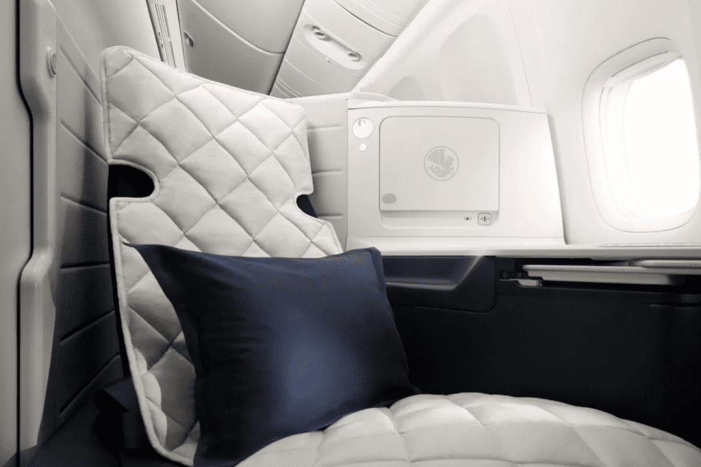 oreiller, intérieur, Cabine d’avion, Air France