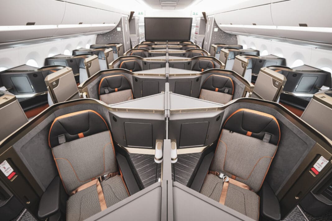 intérieur, avion, Cabine d’avion, passager, Starlux
