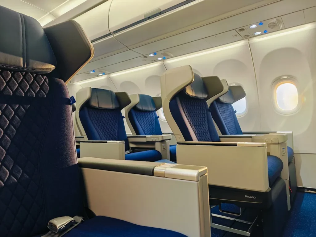 Cabine d&rsquo;avion, int&eacute;rieur, avion